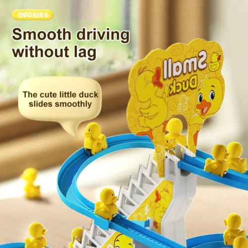 Duck Climbing Stairs Track Toy