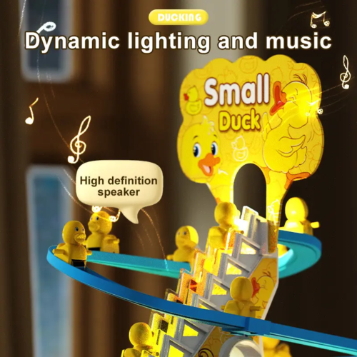 Duck Climbing Stairs Track Toy