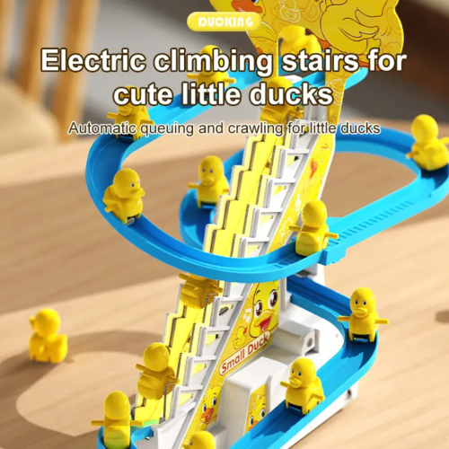 Duck Climbing Stairs Track Toy