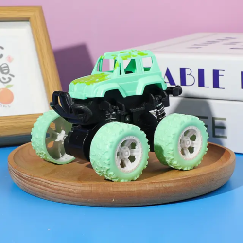 4pcs Double Sided Inertia Stunt Monster Truck