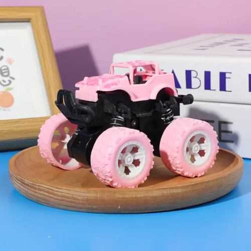 4pcs Double Sided Inertia Stunt Monster Truck