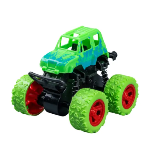 4pcs Inertia Four-Wheel Drive Off-Road Stunt Toy Car