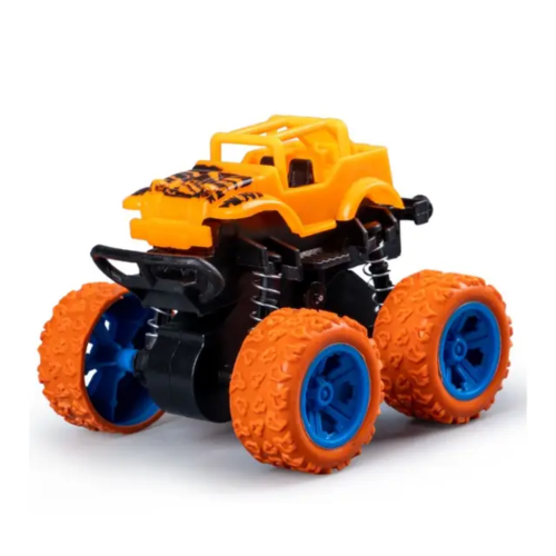 4pcs Inertia Four-Wheel Drive Off-Road Stunt Toy Car