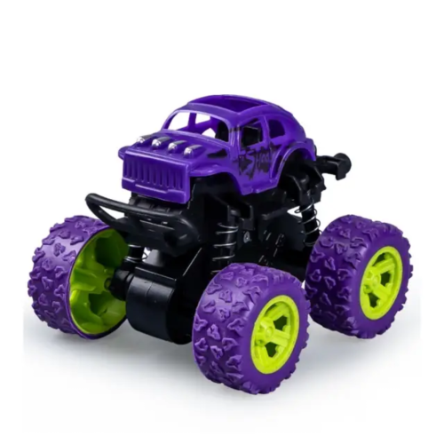 4pcs Inertia Four-Wheel Drive Off-Road Stunt Toy Car